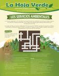 Los servicios ambientales