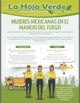 Mujeres Mexicanas en el Manejo Del Fuego